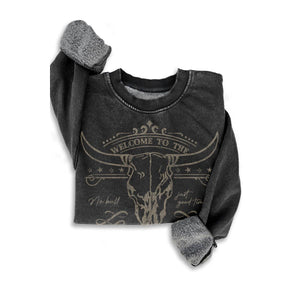 WELCOME TO THE RODEO MINERAL SWEATSHIRTS