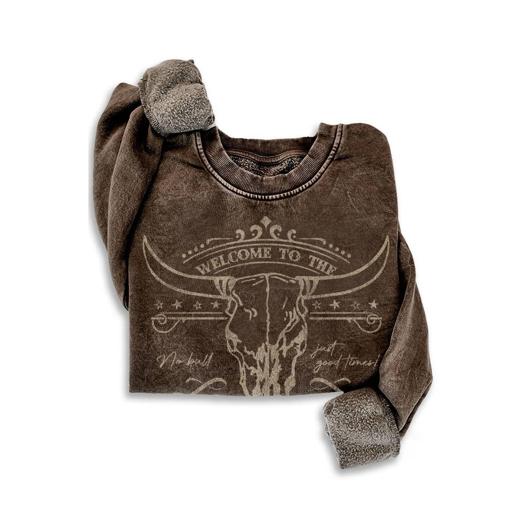 WELCOME TO THE RODEO MINERAL SWEATSHIRTS